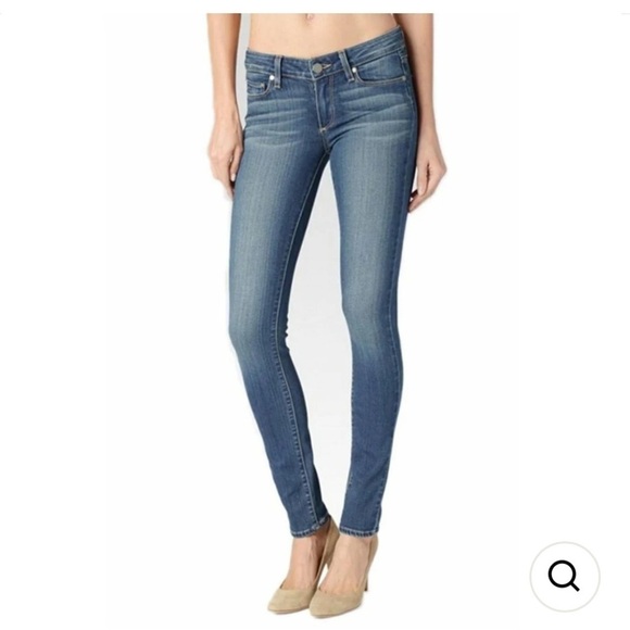 PAIGE Skyline Skinny Blue Jeans in Easton Size 29 - Picture 1 of 12